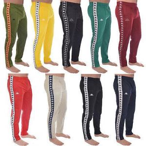 urban fashion מכנסיים    Kappa Mens 222 Banda Astoria Slim Fit Casual Retro Tracksuit Pants Bottoms